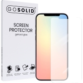 GO SOLID! Apple iPhone 13 Mini screenprotector gehard glas