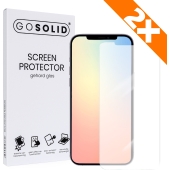 GO SOLID! Apple iPhone 13 screenprotector gehard glas - Duopack