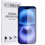 GO SOLID! Apple iPhone 16 Pro screenprotector gehard glas