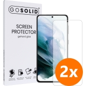 GO SOLID! Samsung Galaxy S20 Ultra screenprotector gehard glas - Duopack