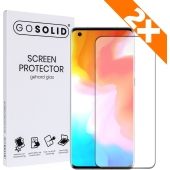 GO SOLID! Screenprotector voor Oppo A52 gehard glas - Duopack