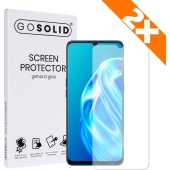 GO SOLID! Screenprotector voor Oppo A91 - Duopack