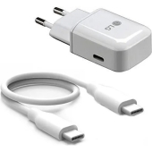 Oplader LG USB-C 3.0 Ampere - Origineel - Wit